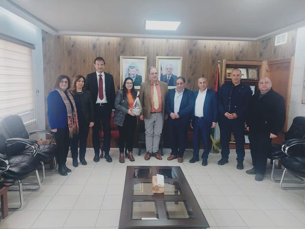 زيارة طاليثا قومي لمحافظة بيت لحم للتهنئة